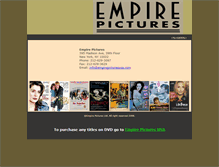 Tablet Screenshot of empirepicturesusa.com